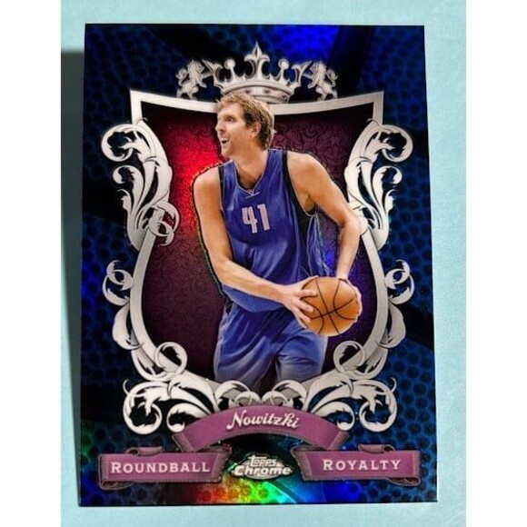 2023-24 Topps Chrome Dallas Lot -Kidd, Dirk, Kyrie ,Gafford & Prosper RC - Picture 3 of 4